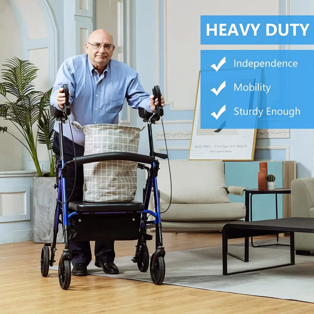 How Do Rolling Walkers Assist Those with Spinal Cord Injuries?